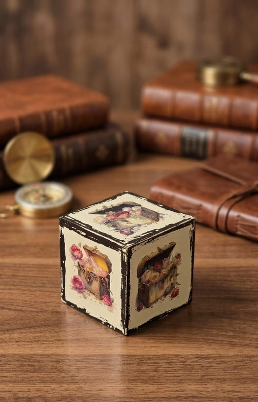 مکعب تزئینی پتینه